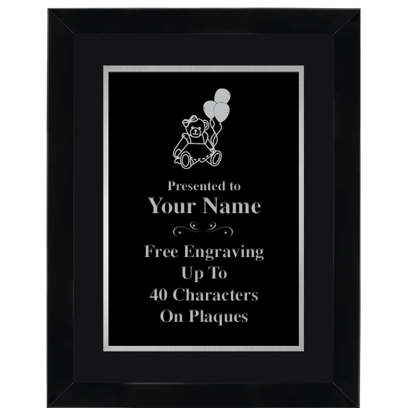 11X14 BLK WD OMEGA FRAME PL SV