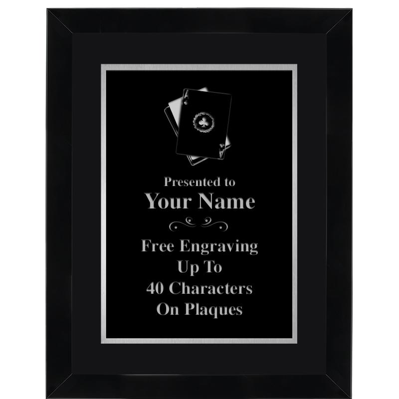 11X14 BLK WD OMEGA FRAME PL SV