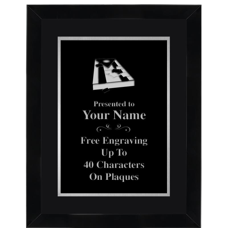 11X14 BLK WD OMEGA FRAME PL SV