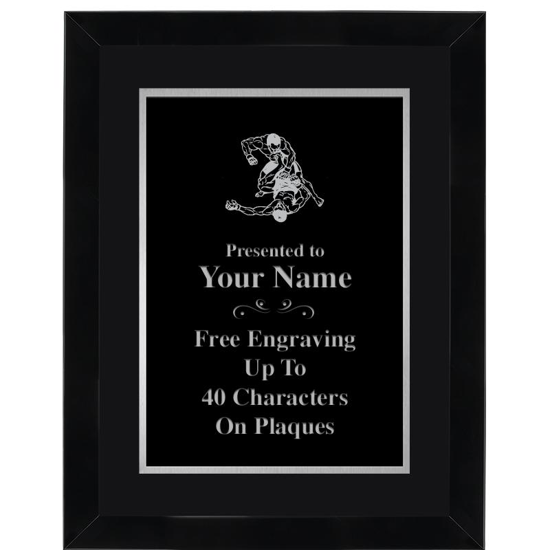 11X14 BLK WD OMEGA FRAME PL SV