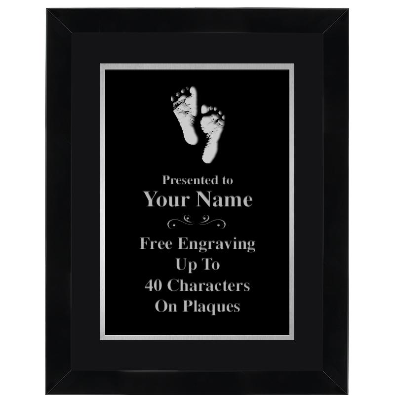 11X14 BLK WD OMEGA FRAME PL SV