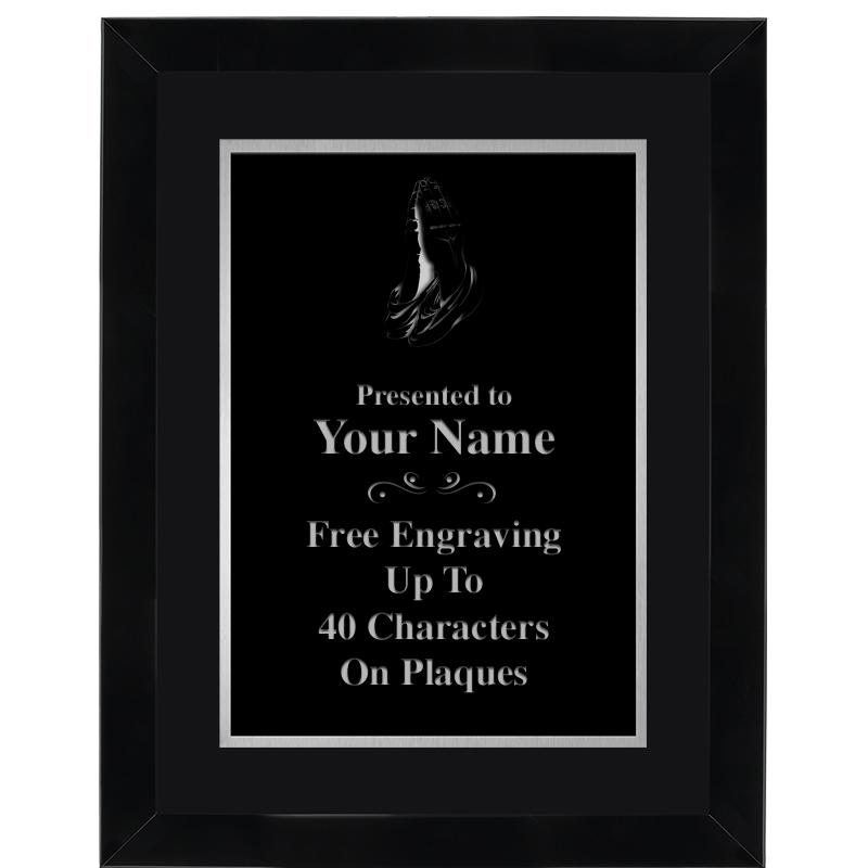 11X14 BLK WD OMEGA FRAME PL SV