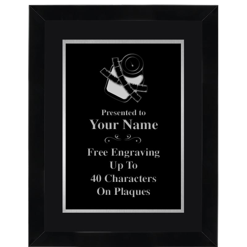 11X14 BLK WD OMEGA FRAME PL SV