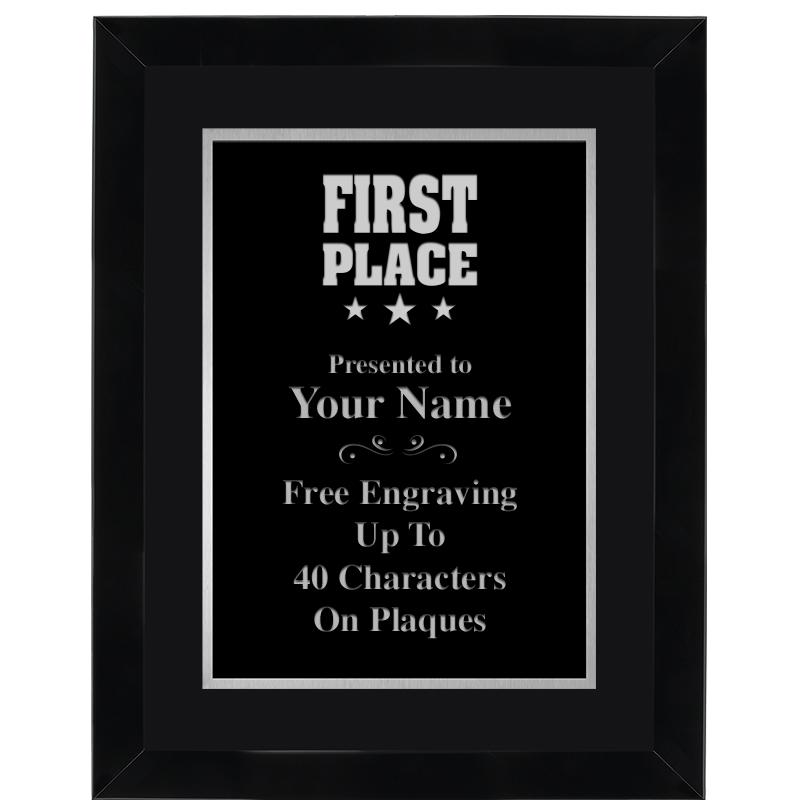 11X14 BLK WD OMEGA FRAME PL SV