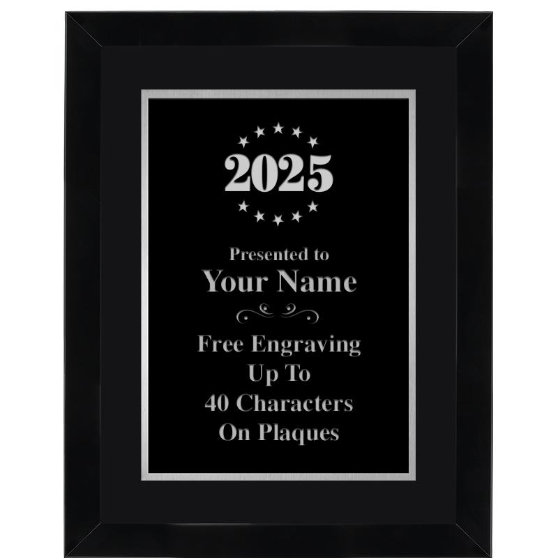 11X14 BLK WD OMEGA FRAME PL SV