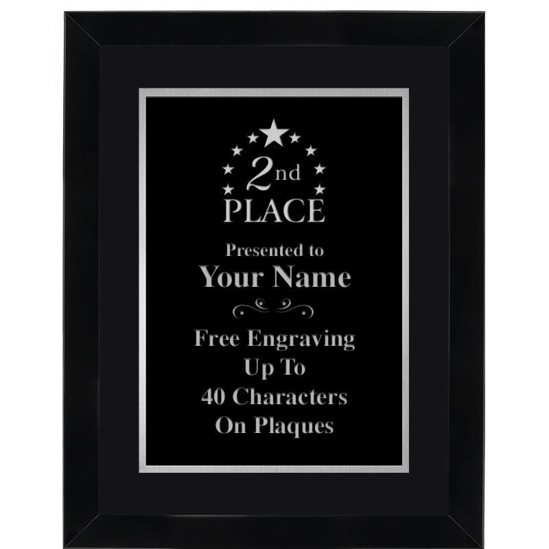 11X14 BLK WD OMEGA FRAME PL SV