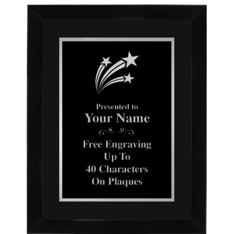 11X14 BLK WD OMEGA FRAME PL SV