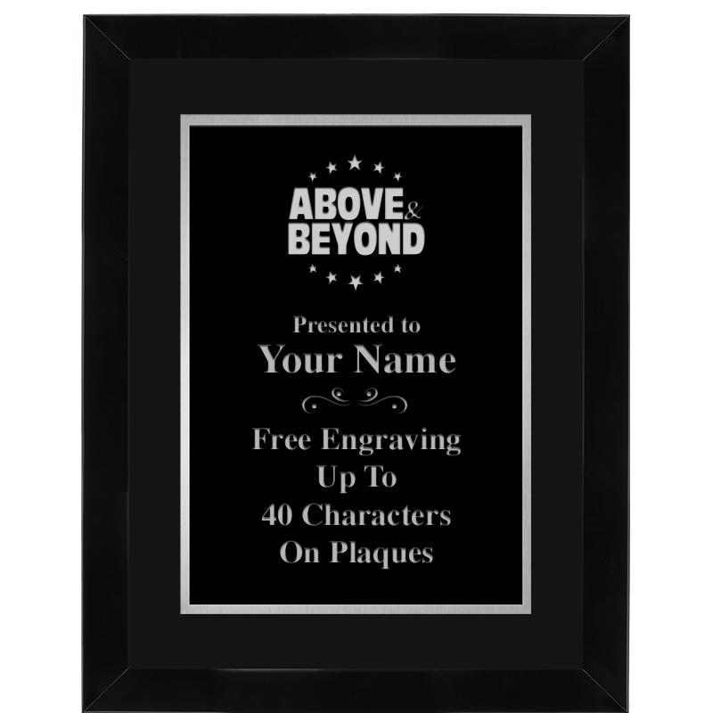 11X14 BLK WD OMEGA FRAME PL SV