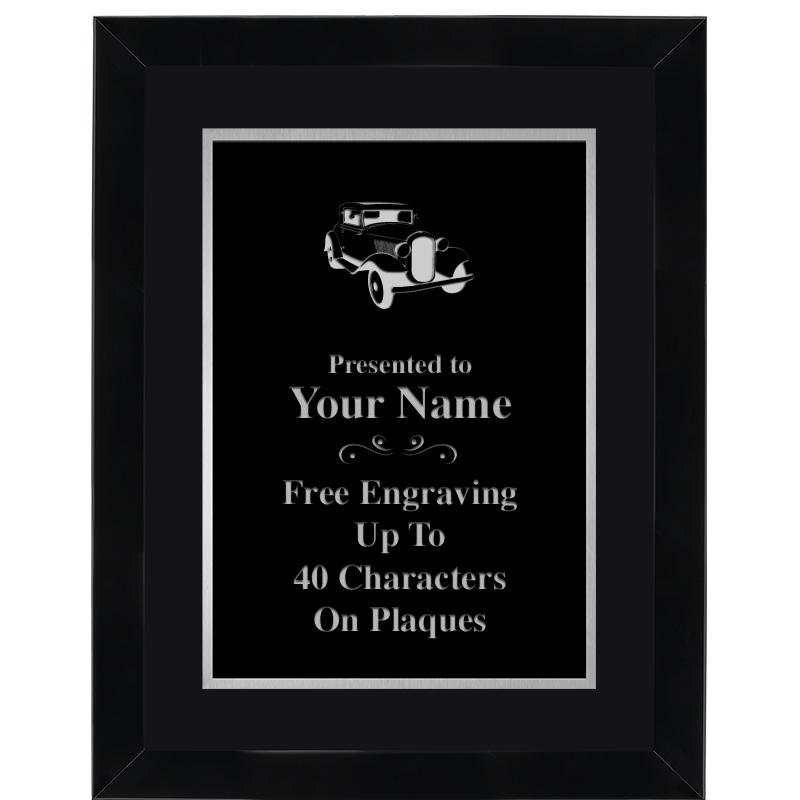 11X14 BLK WD OMEGA FRAME PL SV