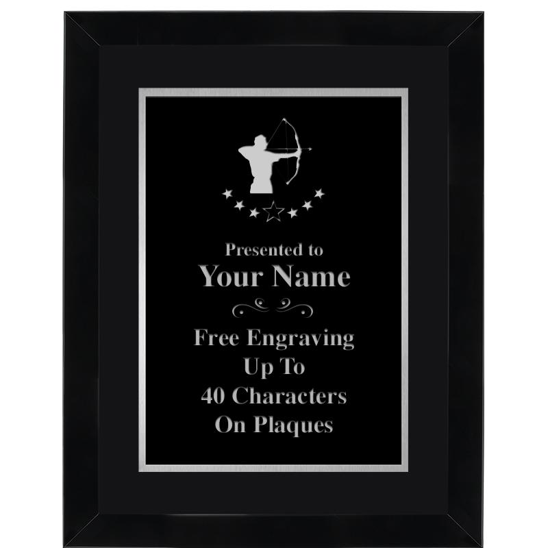 11X14 BLK WD OMEGA FRAME PL SV