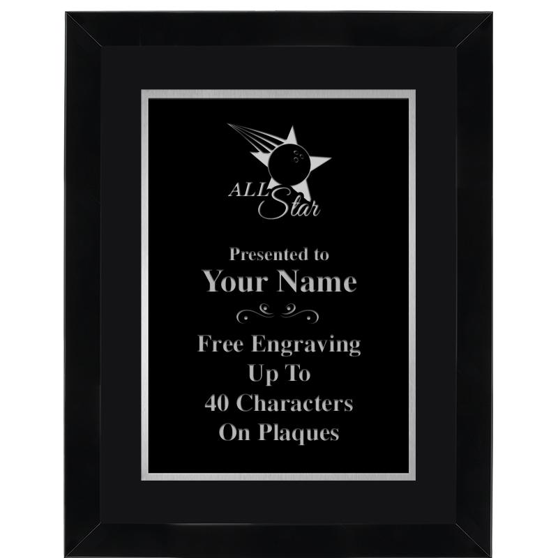 11X14 BLK WD OMEGA FRAME PL SV