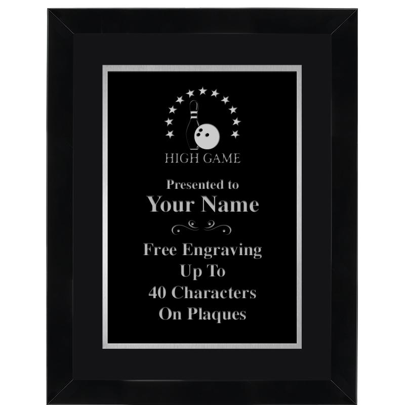 11X14 BLK WD OMEGA FRAME PL SV