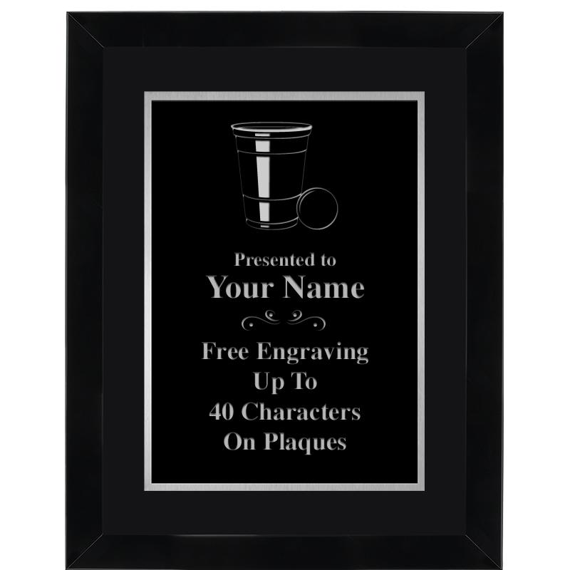 11X14 BLK WD OMEGA FRAME PL SV