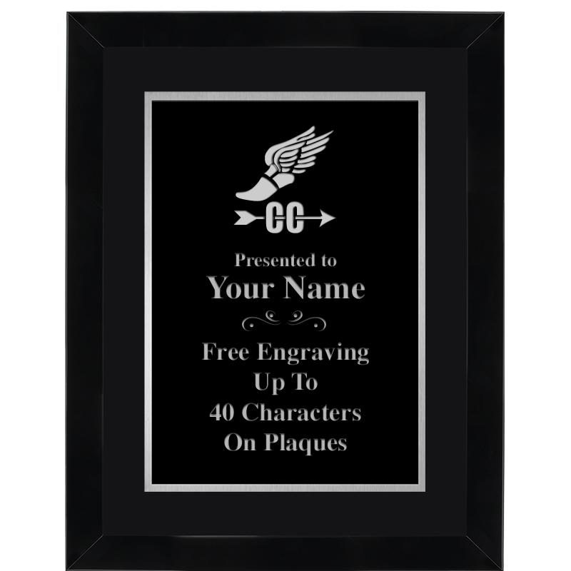 11X14 BLK WD OMEGA FRAME PL SV