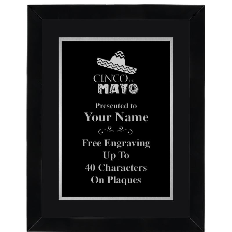 11X14 BLK WD OMEGA FRAME PL SV