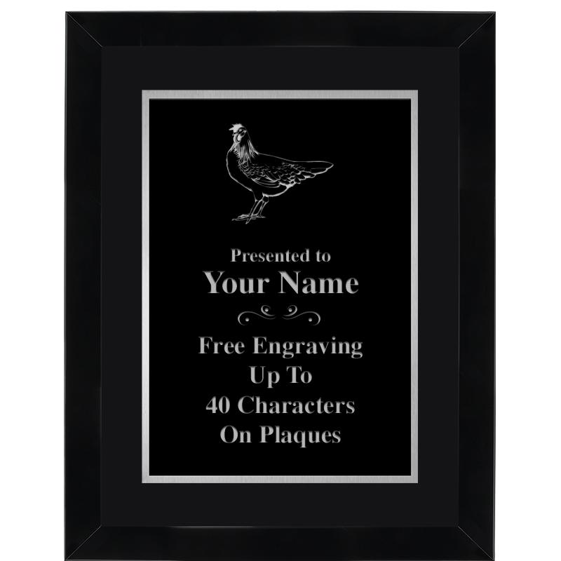 11X14 BLK WD OMEGA FRAME PL SV