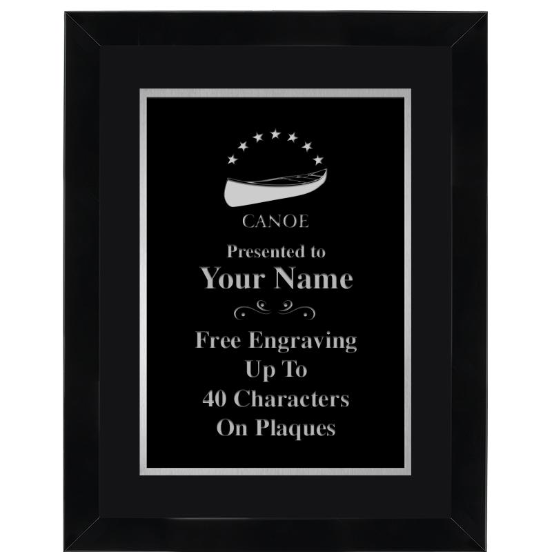 11X14 BLK WD OMEGA FRAME PL SV