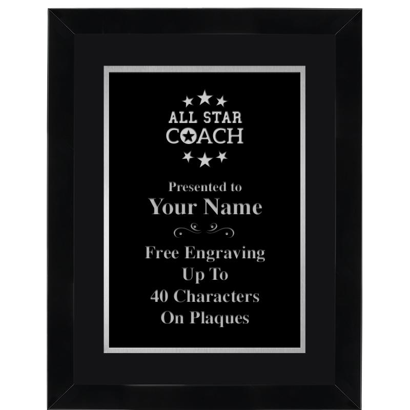 11X14 BLK WD OMEGA FRAME PL SV