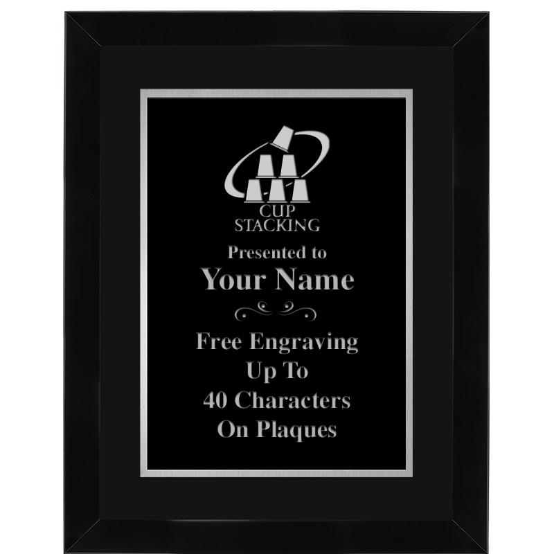 11X14 BLK WD OMEGA FRAME PL SV