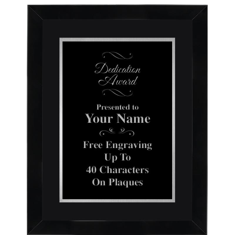 11X14 BLK WD OMEGA FRAME PL SV