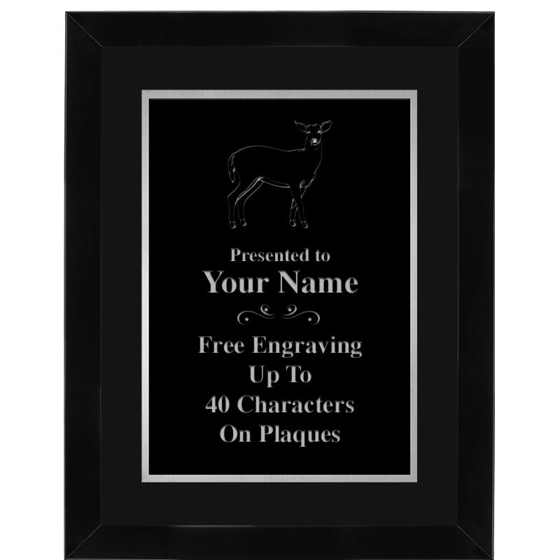 11X14 BLK WD OMEGA FRAME PL SV