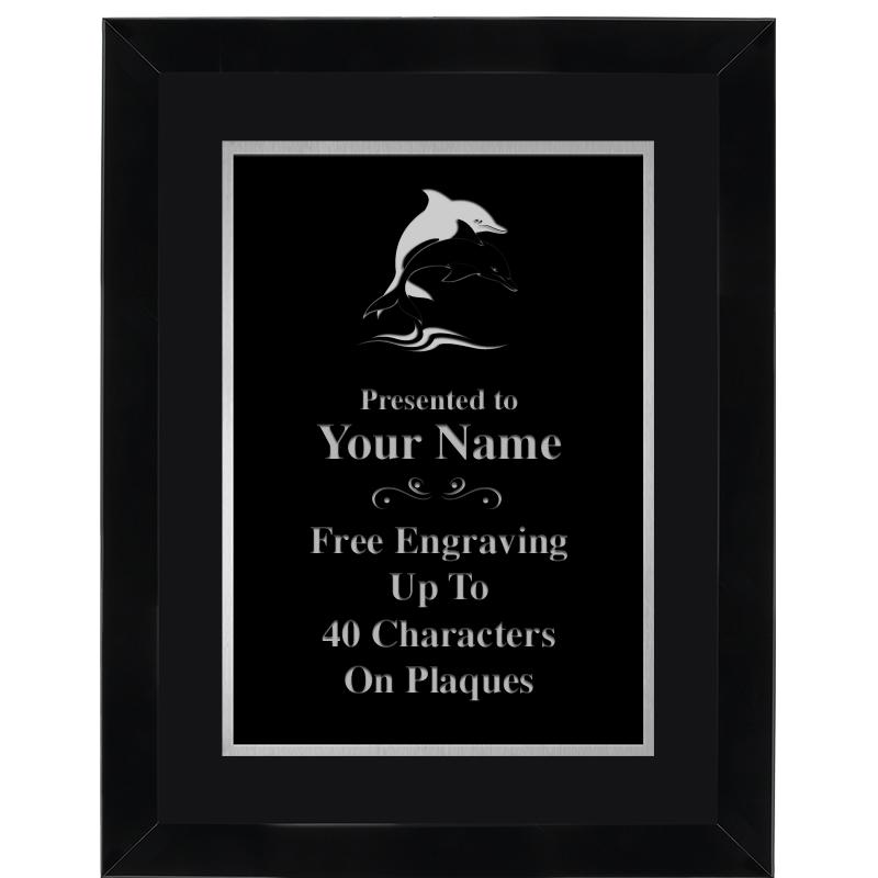 11X14 BLK WD OMEGA FRAME PL SV