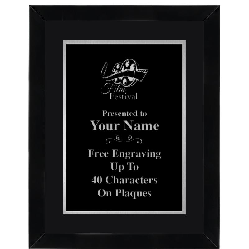 11X14 BLK WD OMEGA FRAME PL SV