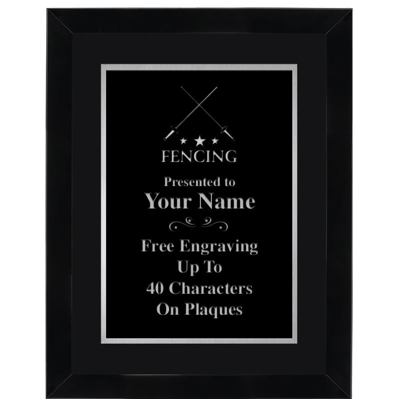 11X14 BLK WD OMEGA FRAME PL SV