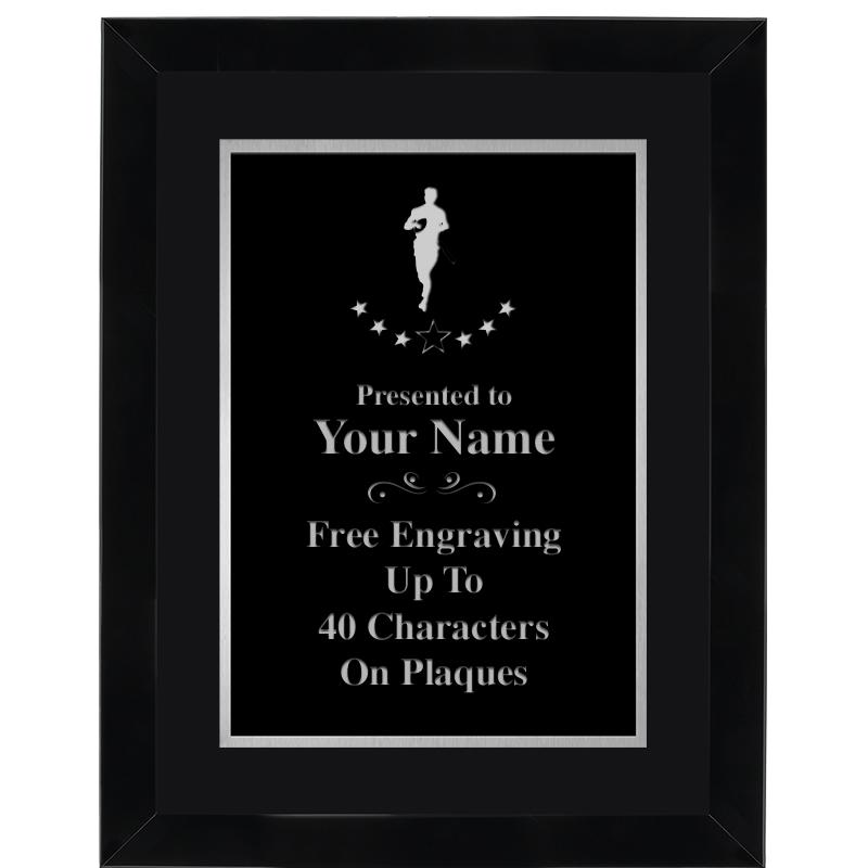 11X14 BLK WD OMEGA FRAME PL SV