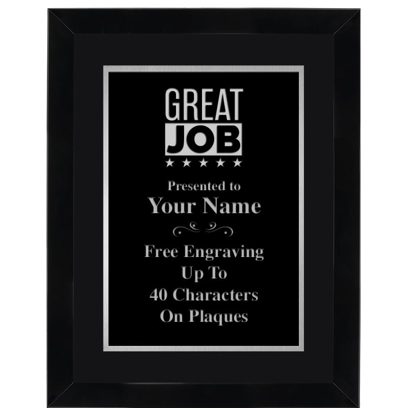 11X14 BLK WD OMEGA FRAME PL SV