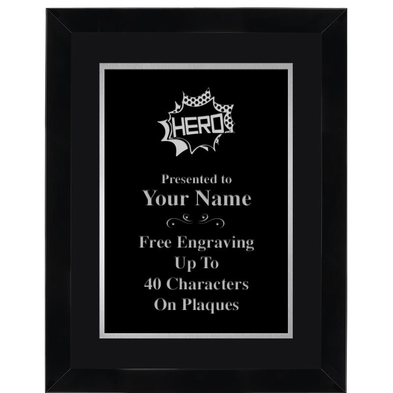 11X14 BLK WD OMEGA FRAME PL SV