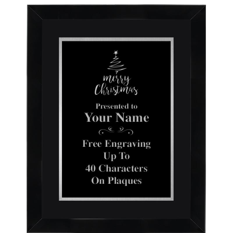 11X14 BLK WD OMEGA FRAME PL SV