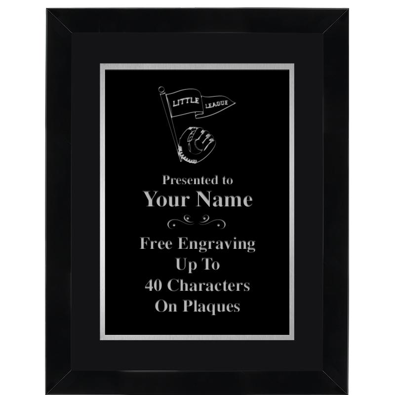 11X14 BLK WD OMEGA FRAME PL SV