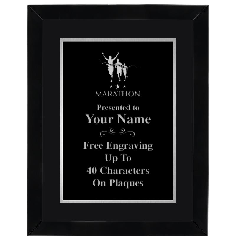 11X14 BLK WD OMEGA FRAME PL SV