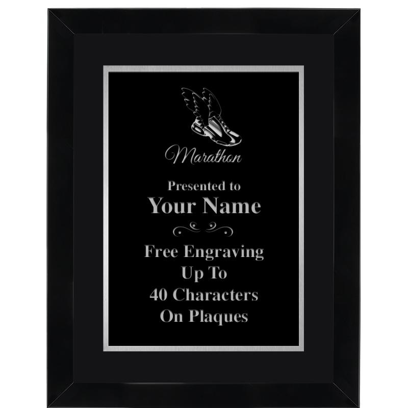 11X14 BLK WD OMEGA FRAME PL SV