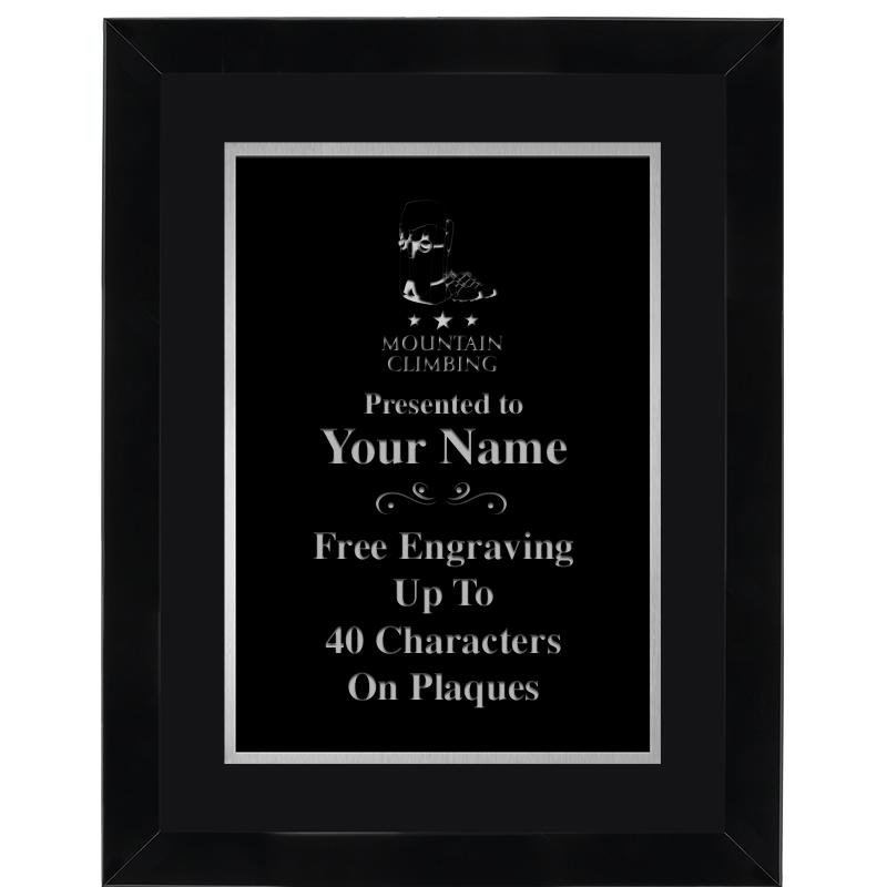 11X14 BLK WD OMEGA FRAME PL SV