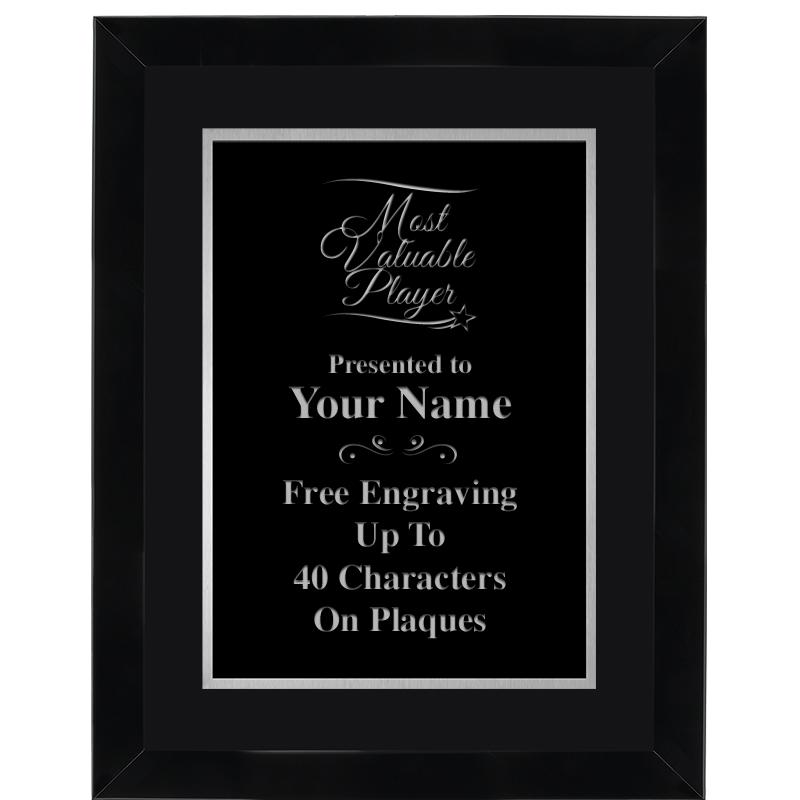 11X14 BLK WD OMEGA FRAME PL SV