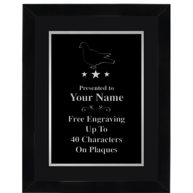 11X14 BLK WD OMEGA FRAME PL SV