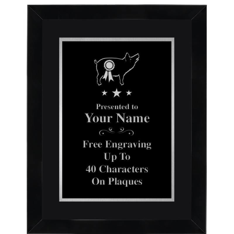 11X14 BLK WD OMEGA FRAME PL SV