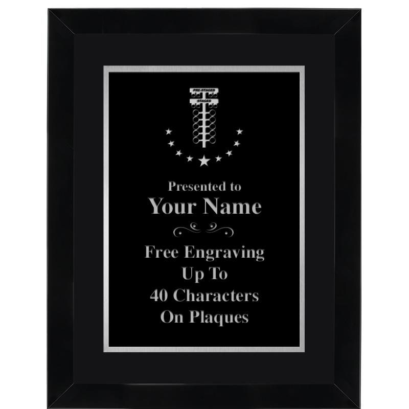 11X14 BLK WD OMEGA FRAME PL SV