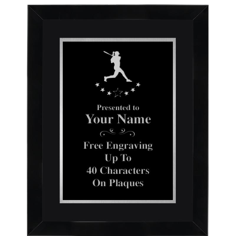 11X14 BLK WD OMEGA FRAME PL SV