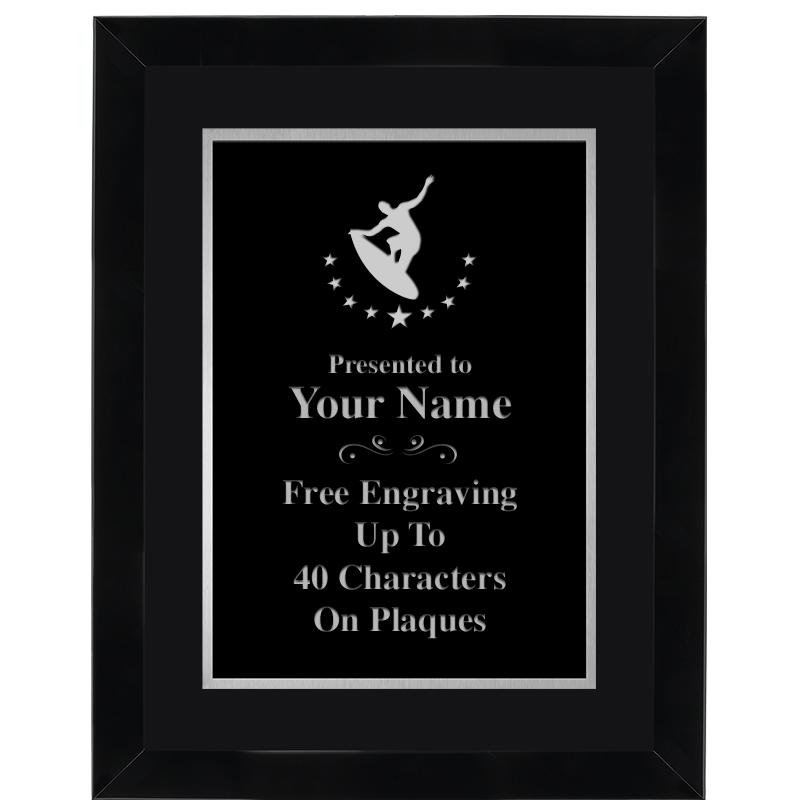 11X14 BLK WD OMEGA FRAME PL SV