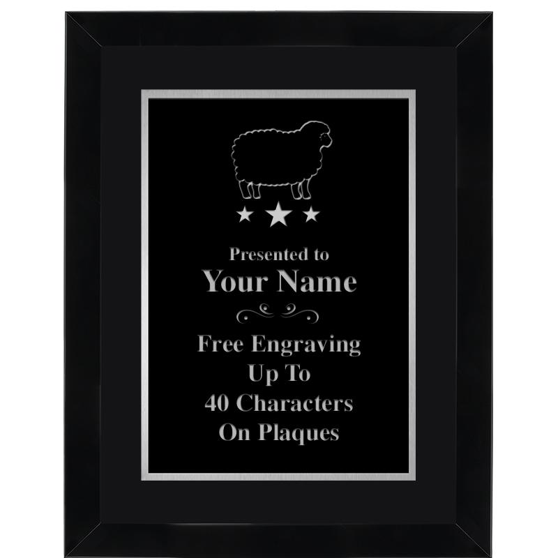 11X14 BLK WD OMEGA FRAME PL SV