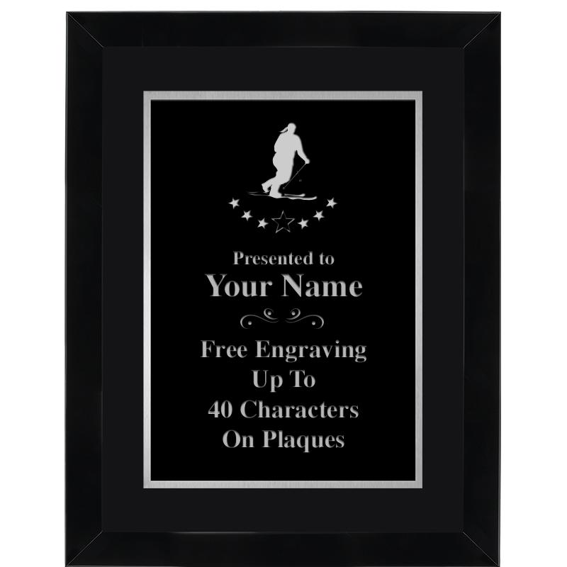 11X14 BLK WD OMEGA FRAME PL SV