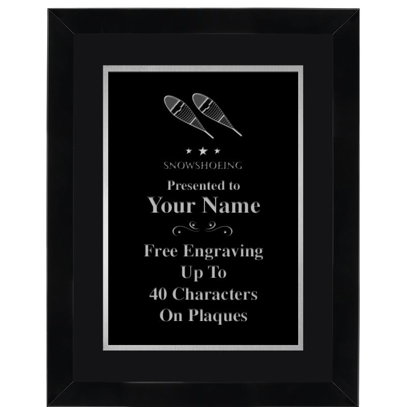 11X14 BLK WD OMEGA FRAME PL SV