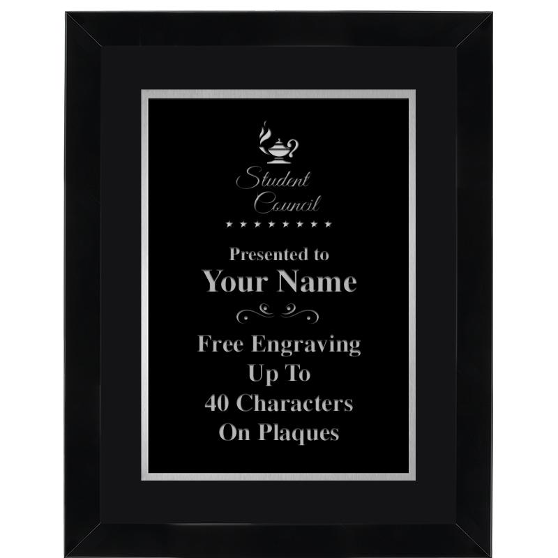 11X14 BLK WD OMEGA FRAME PL SV