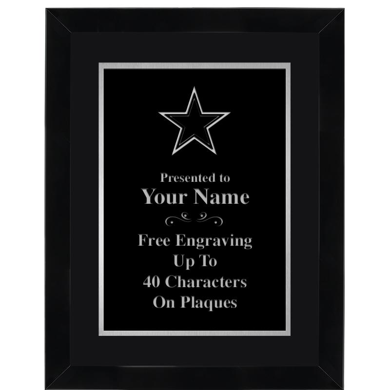 11X14 BLK WD OMEGA FRAME PL SV