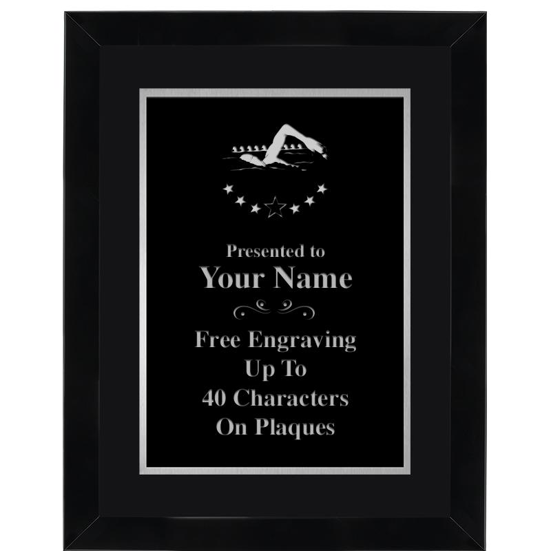 11X14 BLK WD OMEGA FRAME PL SV