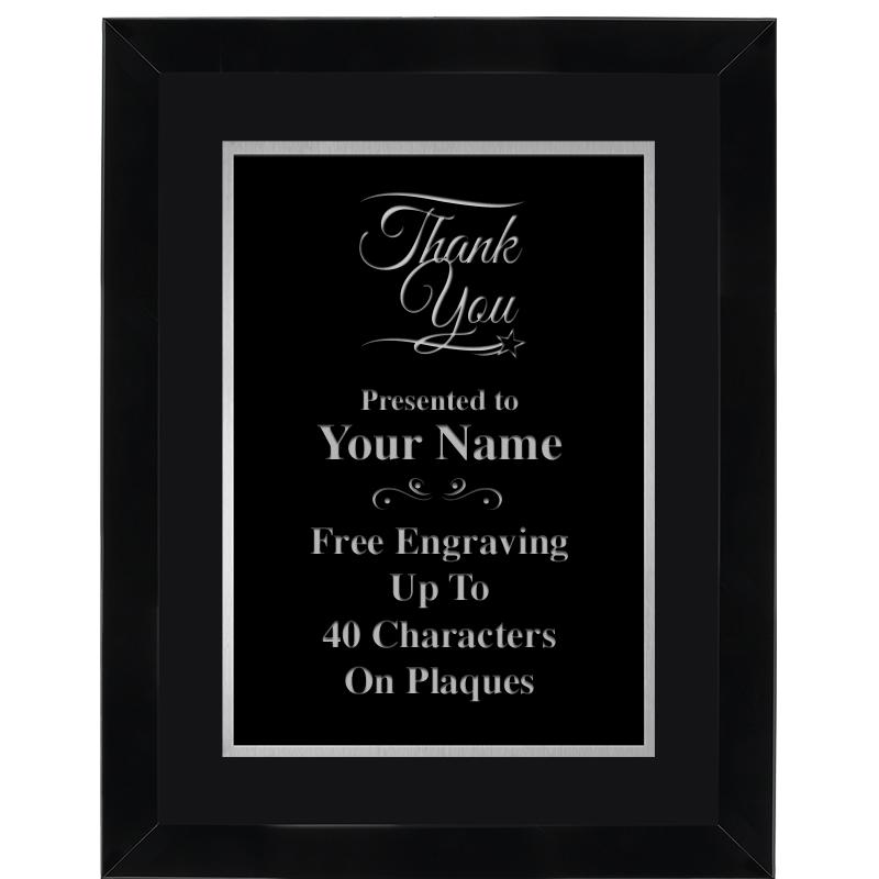 11X14 BLK WD OMEGA FRAME PL SV