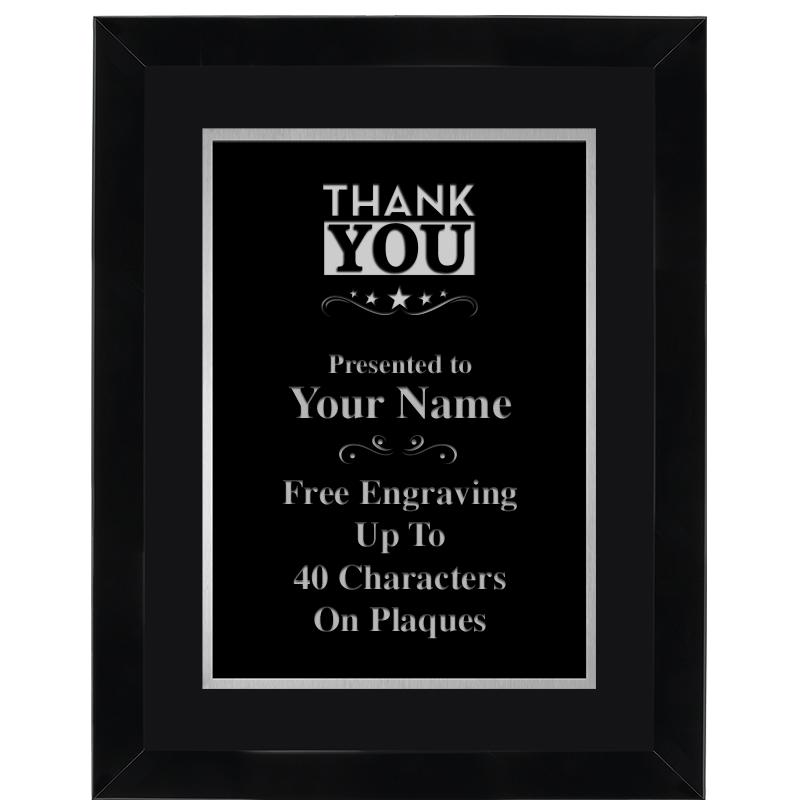 11X14 BLK WD OMEGA FRAME PL SV